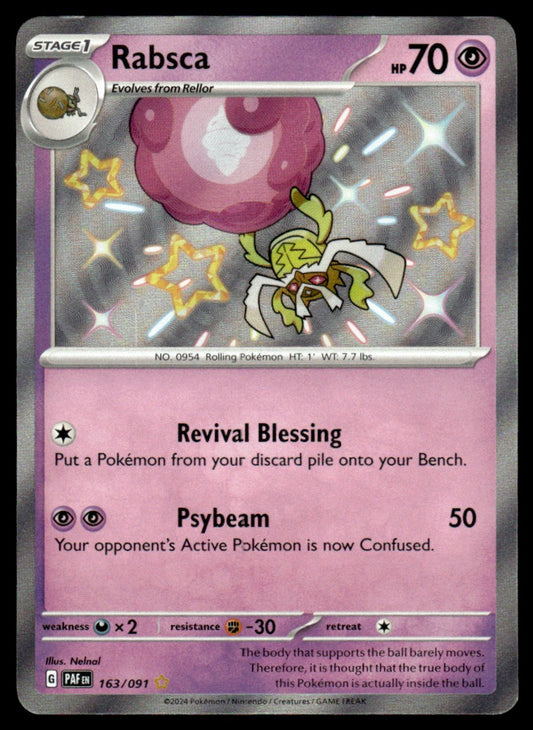 Rabsca 163/091 - Paldean Fates - Scarlet & Violet