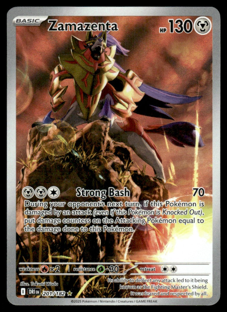 Zamazenta 201/182 - Destined Rivals - Scarlet & Violet