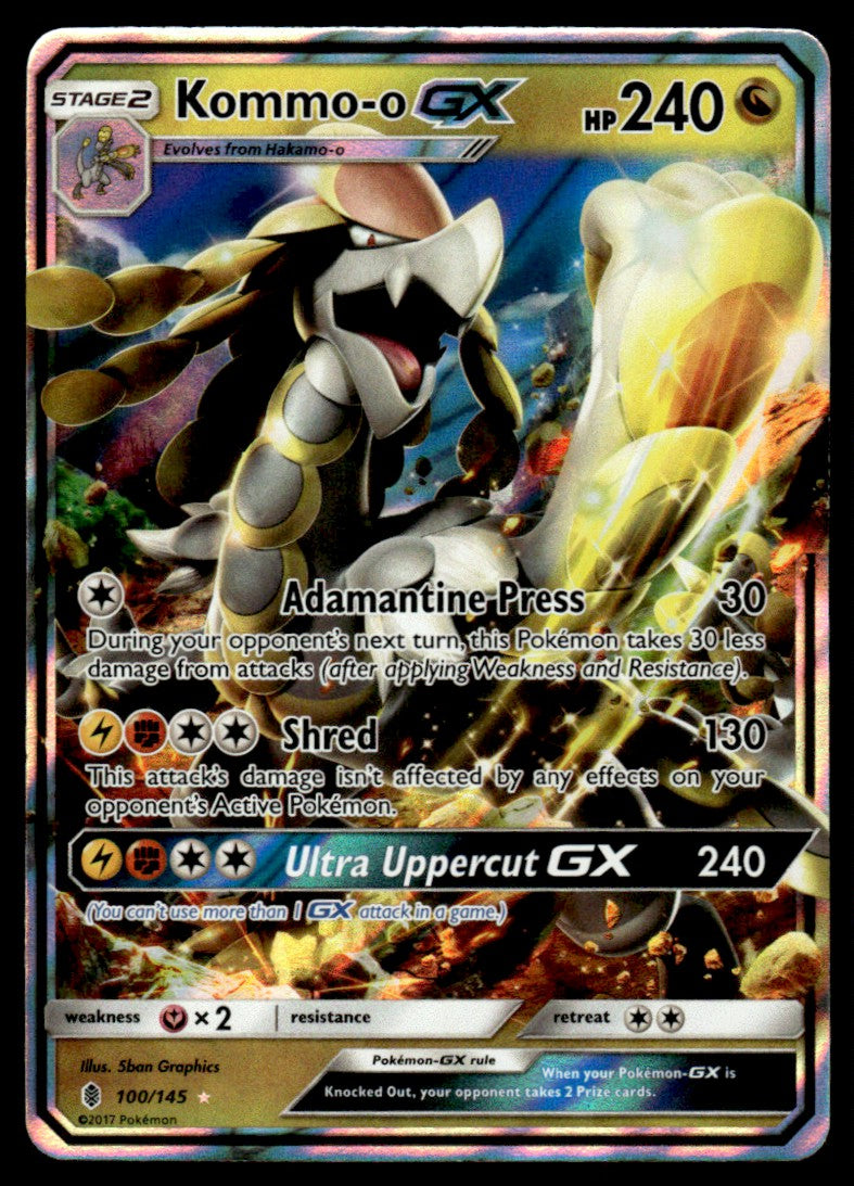 Kommo-o-GX - NM - 100 - Guardians Rising