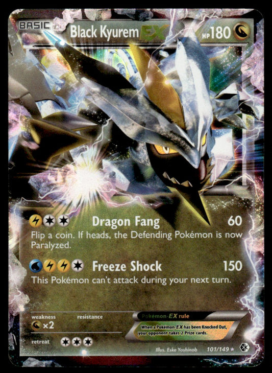 NM Black Kyurem-EX 101 - Boundaries Crossed