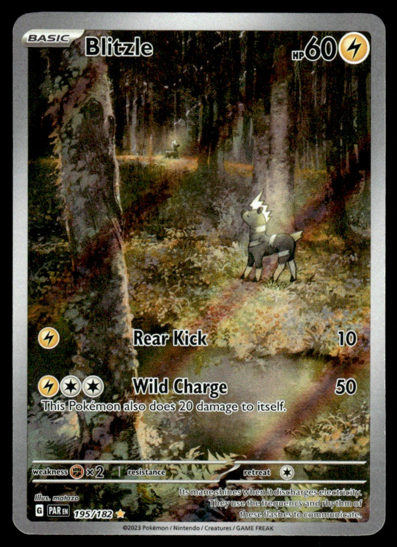 Blitzle 195/182 - Paradox Rift - Scarlet & Violet