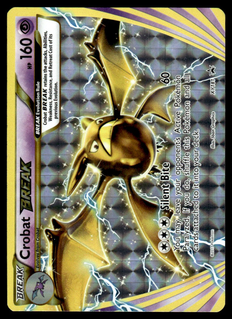 Crobat BREAK - NM - XY181 - XY Promos