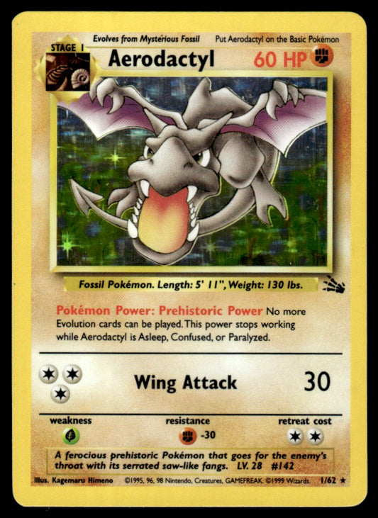 Aerodactyl Holo - LP - Fossil