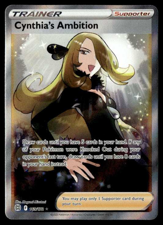 Cynthia’s Ambition 169/172 - Brilliant Stars - Sword & Shield