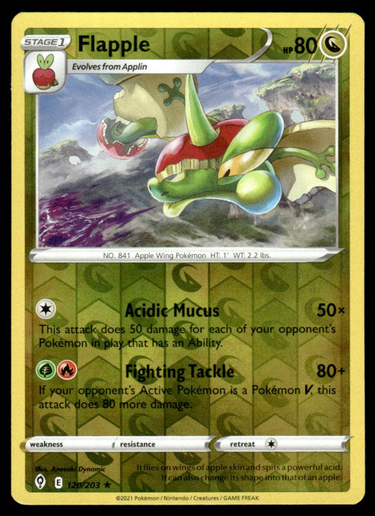 Flapple 120/203 Reverse - Evolving Skies - Sword & Shield