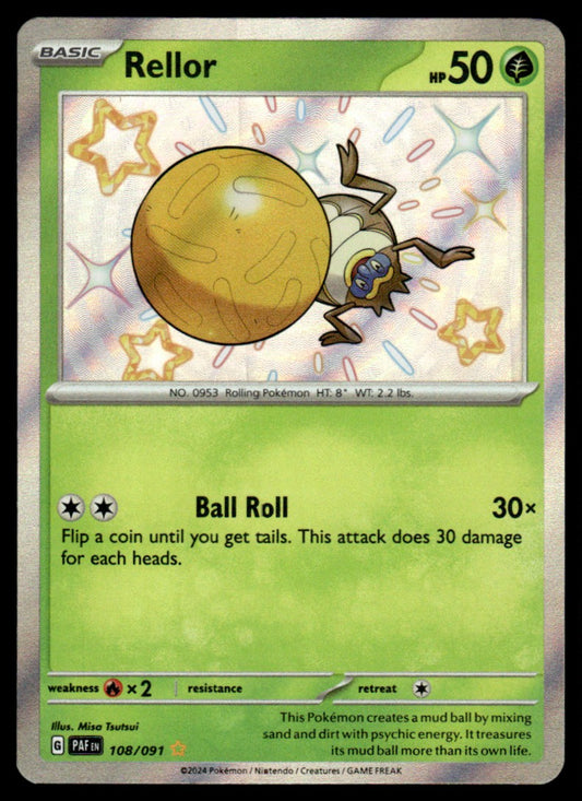 Rellor 108/091 - Paldean Fates - Scarlet & Violet
