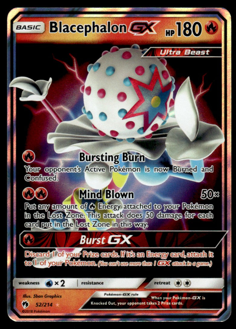 Blacephalon-GX - LP - 52 - Lost Thunder