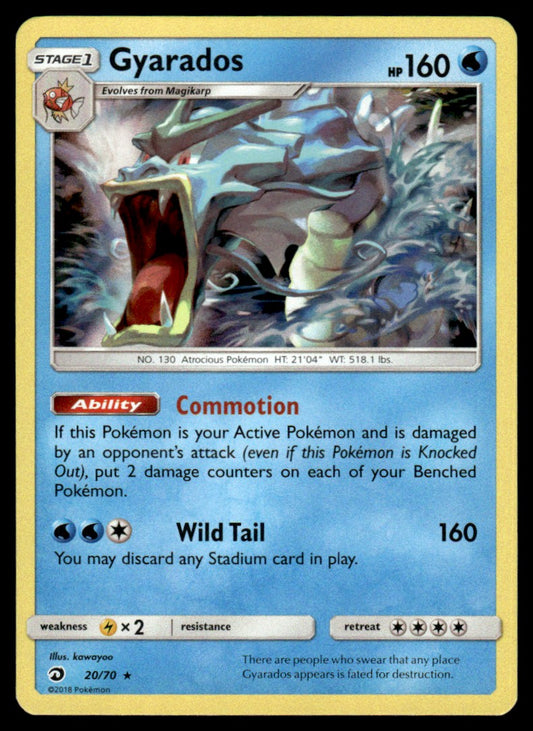 NM - Gyarados 20 - Holo - Dragon Majesty