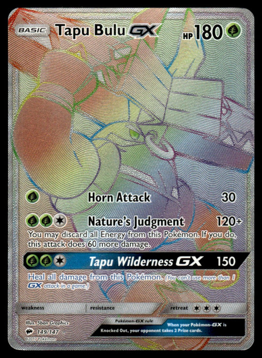 NM Tapu Bulu-GX 149 - Burning Shadows