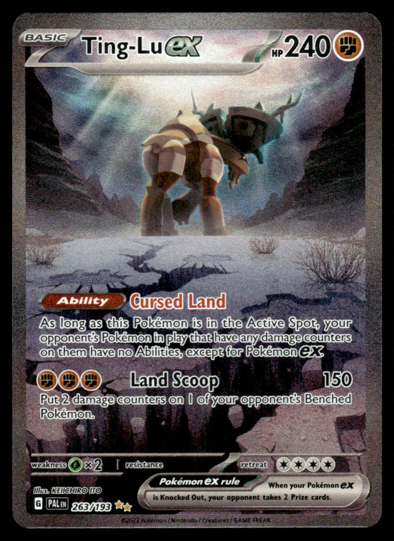 Ting-Lu ex 263/193 - Paldea Evolved - Scarlet & Violet