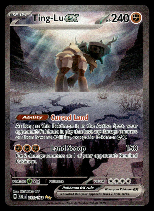 Ting-Lu ex 263/193 - Paldea Evolved - Scarlet & Violet