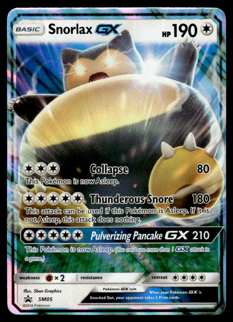Snorlax-GX - NM - SM05 - Sun & Moon Promos
