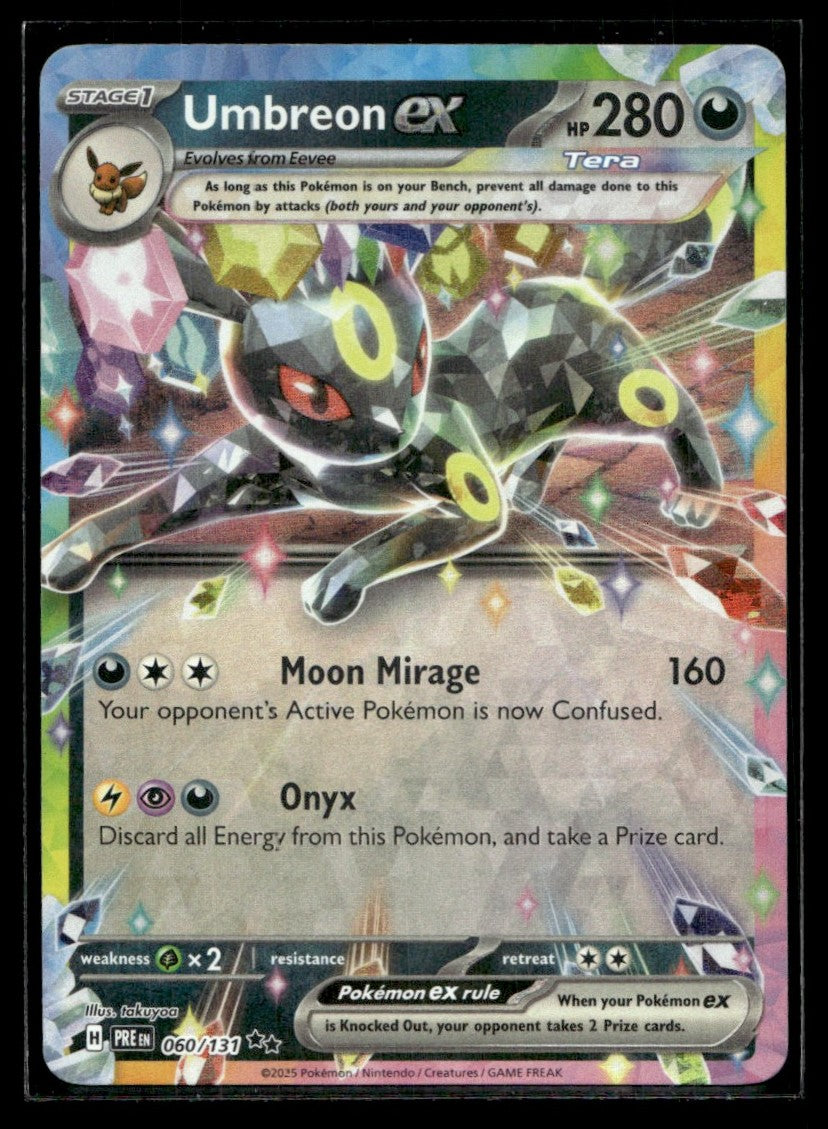 Umbreon ex 060/131 - Prismatic Evolutions - Scarlet & Violet