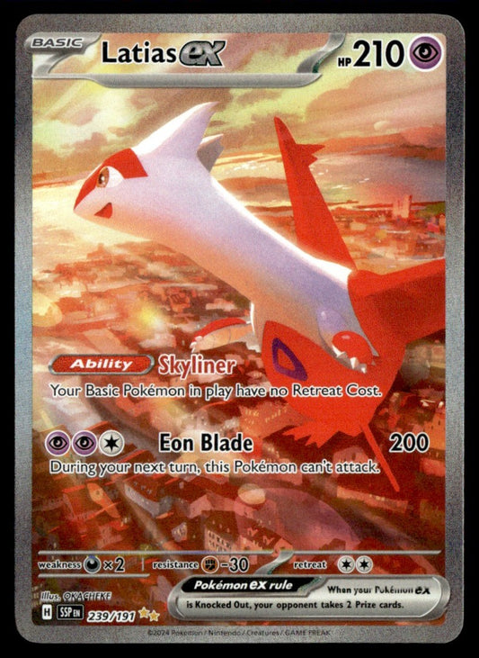 Latias ex 239/191 - Surging Sparks - Scarlet & Violet