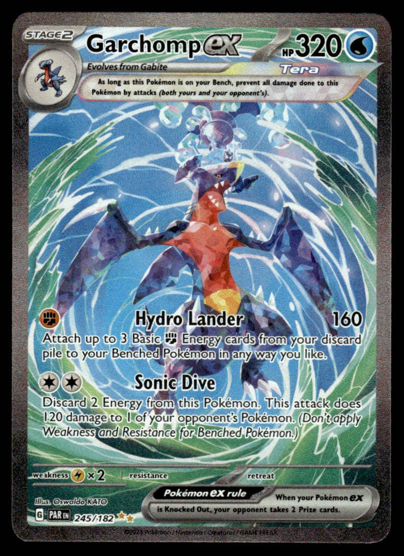 Garchomp ex 245 - Paradox Rift - Scarlet & Violet