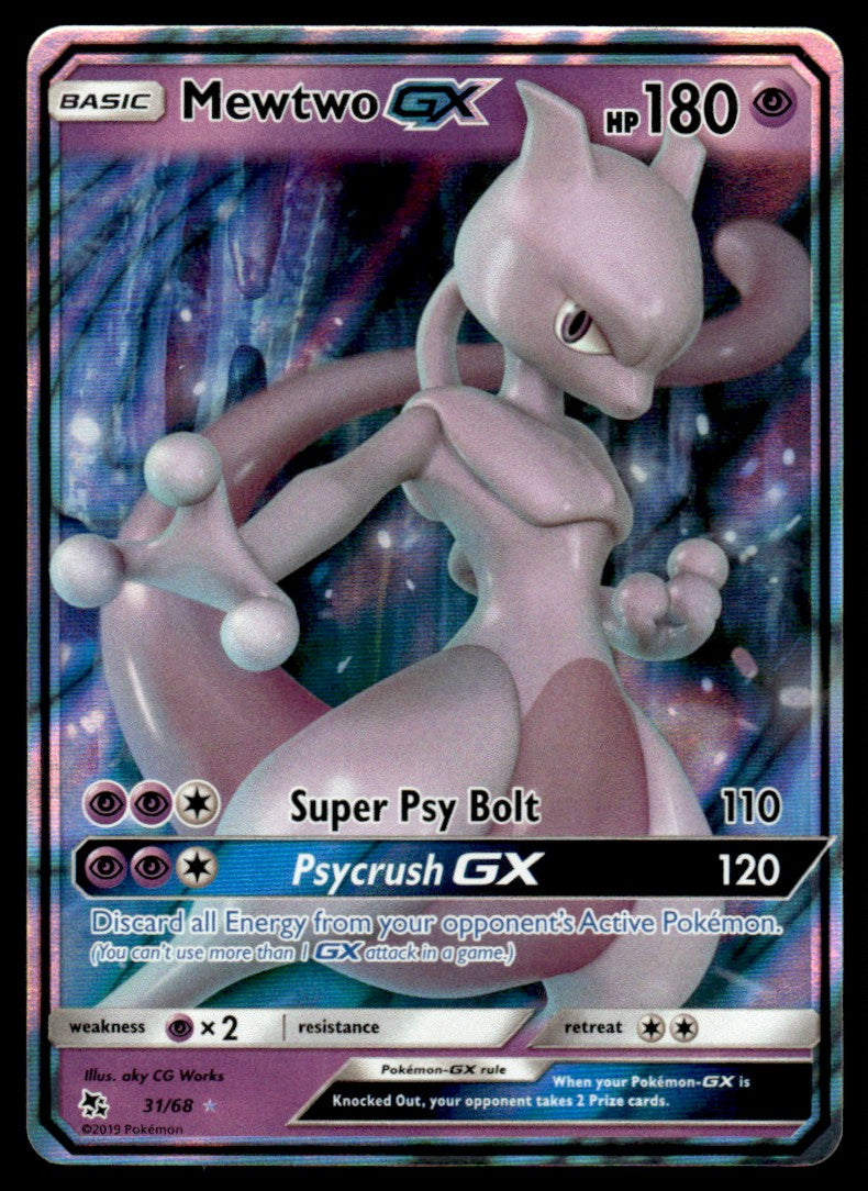 NM Mewtwo-GX 31 - Hidden Fates