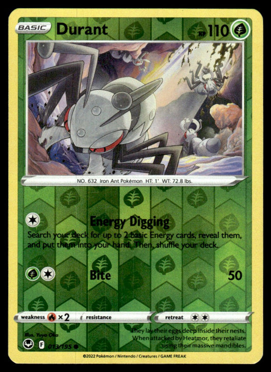 Durant 013/195 Reverse - Silver Tempest - Sword & Shield
