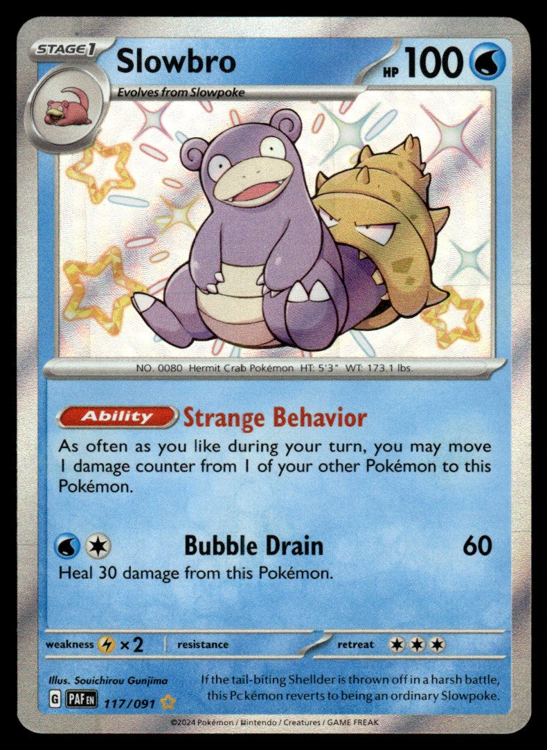 Slowbro 117/091 - Paldean Fates - Scarlet & Violet