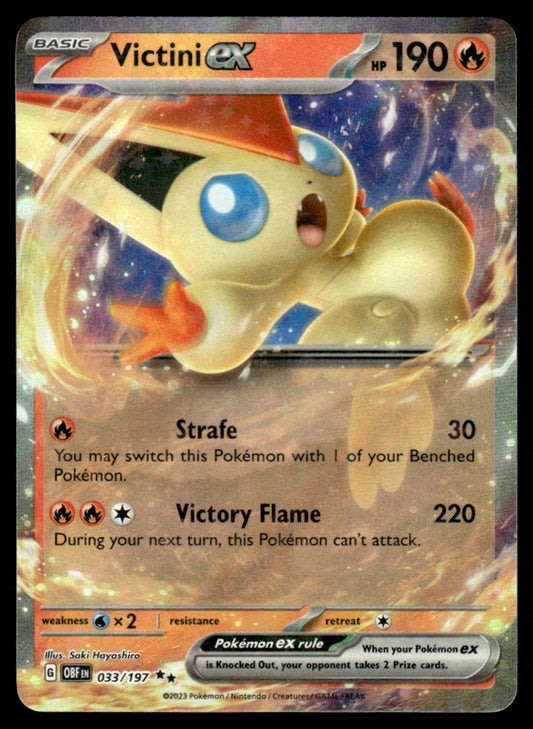 Victini ex 033/197 - Obsidian Flames - Scarlet & Violet