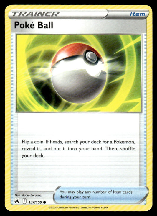 Poké Ball 137/159 Comun - Crown Zenith - Sword & Shield