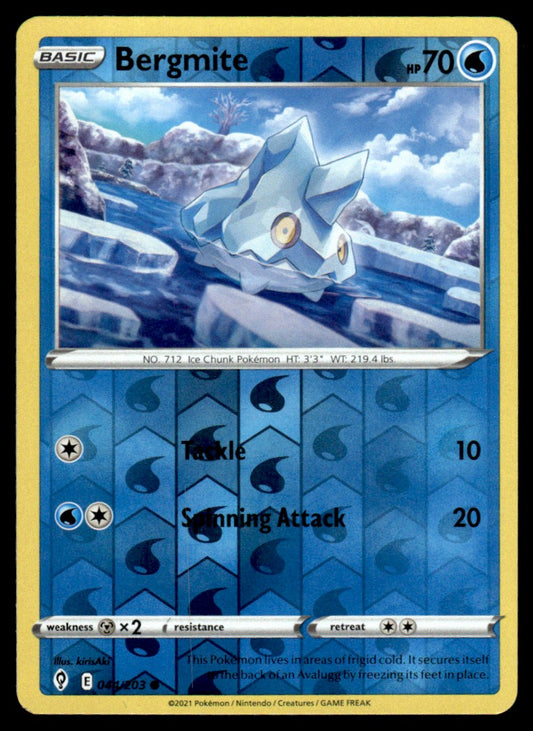 Bergmite 044/203 Reverse - Evolving Skies - Sword & Shield