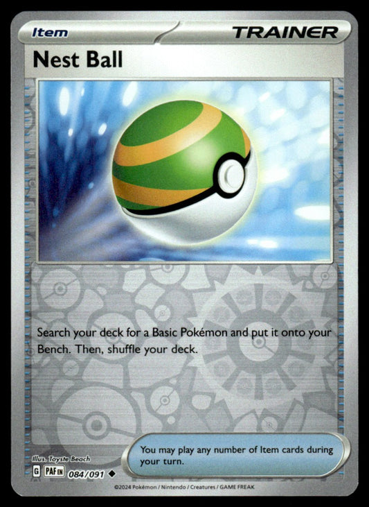 Nest Ball 084/091 Reverse - Paldean Fates - Scarlet & Violet