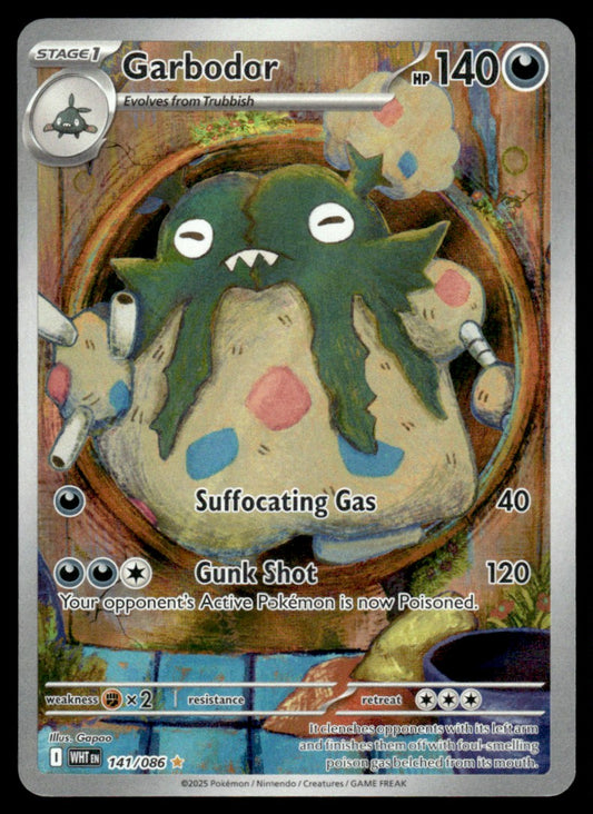 Garbodor 141/086 - White Flare - Scarlet & Violet
