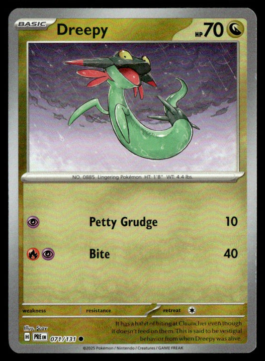 Dreepy (Poke Ball Pattern) 071/131 - Prismatic Evolutions - Scarlet & Violet