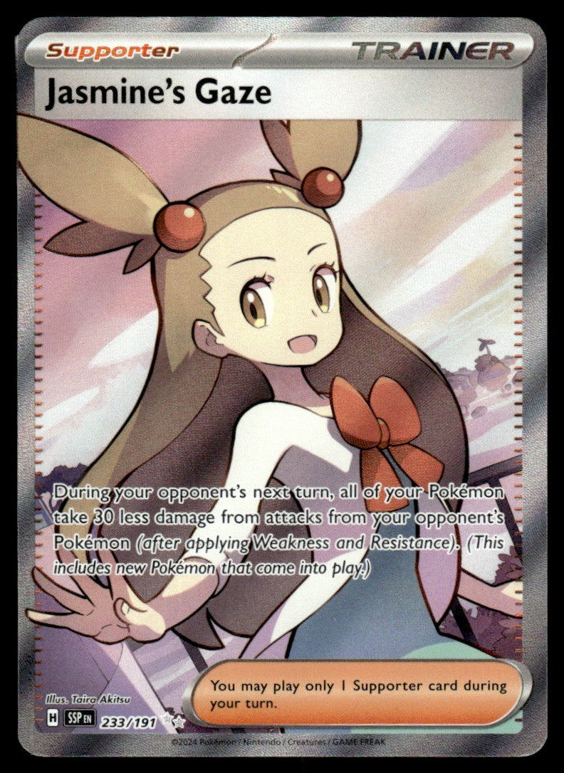 Jasmine's Gaze 233/191 - Surging Sparks - Scarlet & Violet
