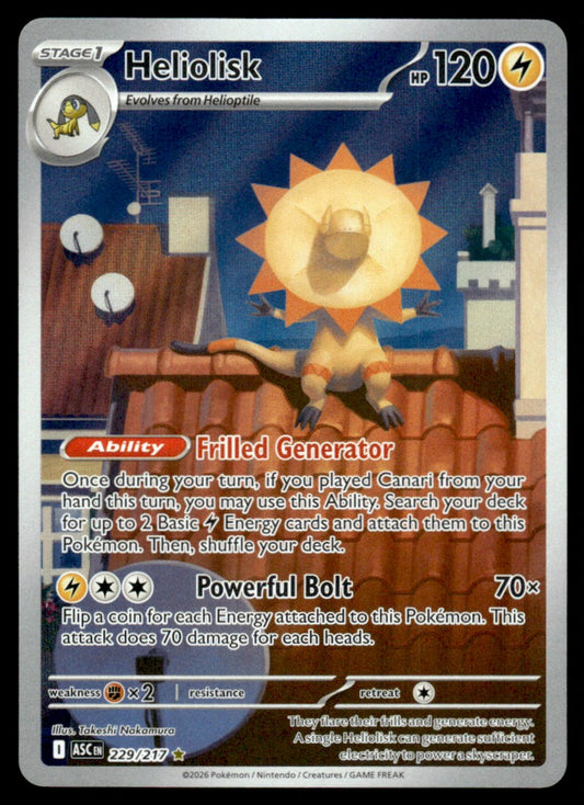 Heliolisk 229/217 - Ascended Heroes - Mega Evolution