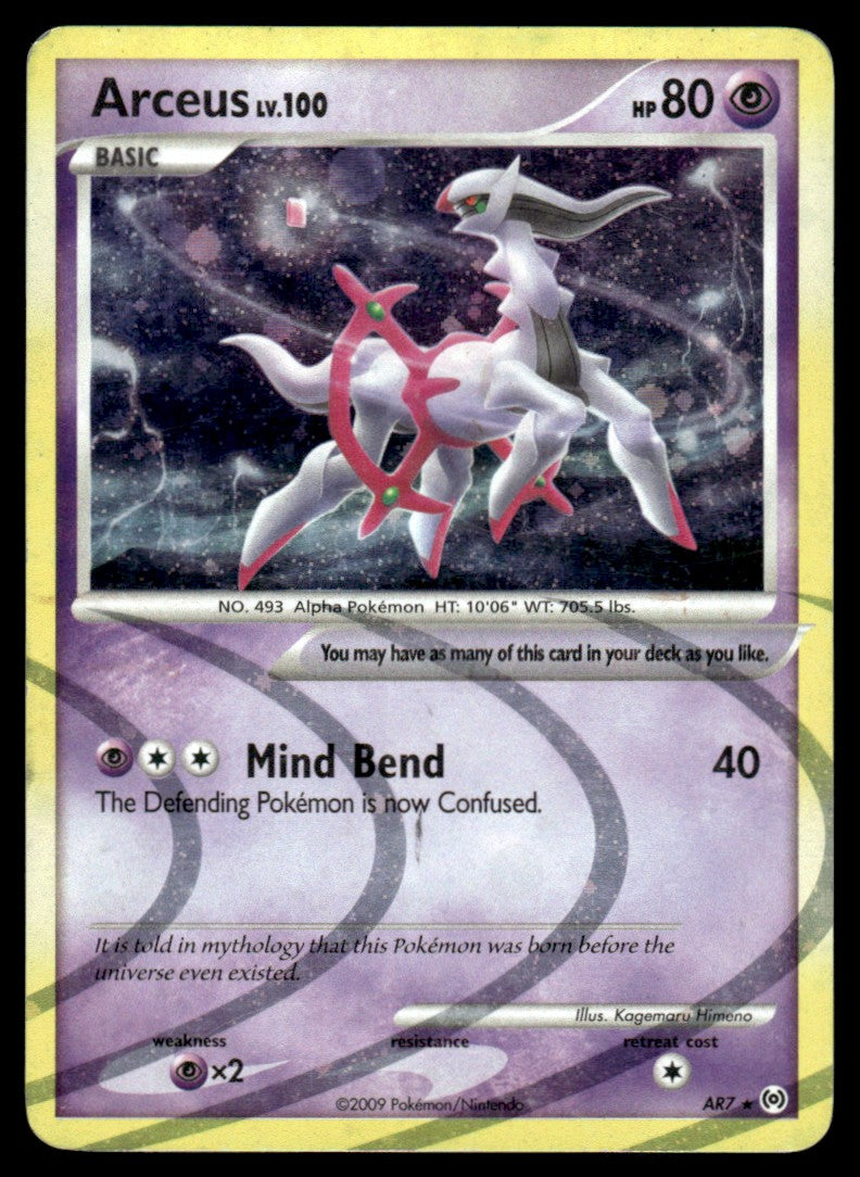 MP - Arceus AR7 - Holo - Arceus