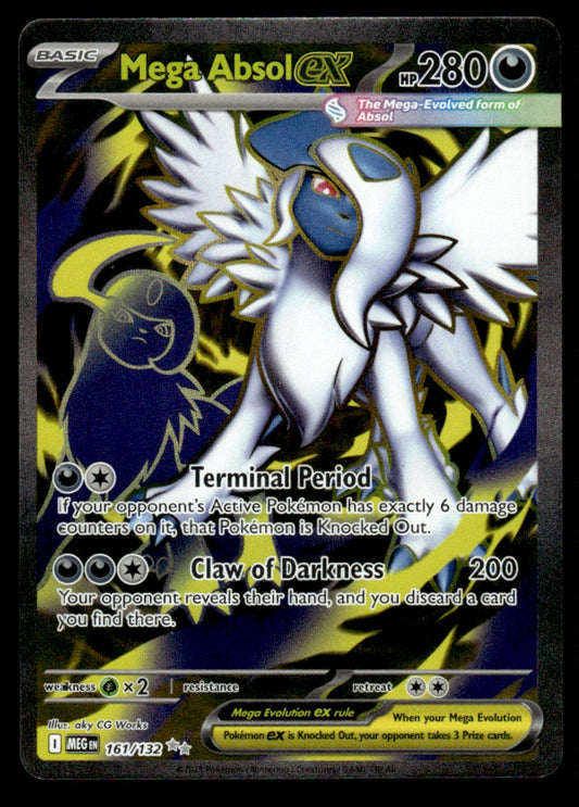 Mega Absol ex 161/132 - Mega Evolution Base Set - Mega Evolution