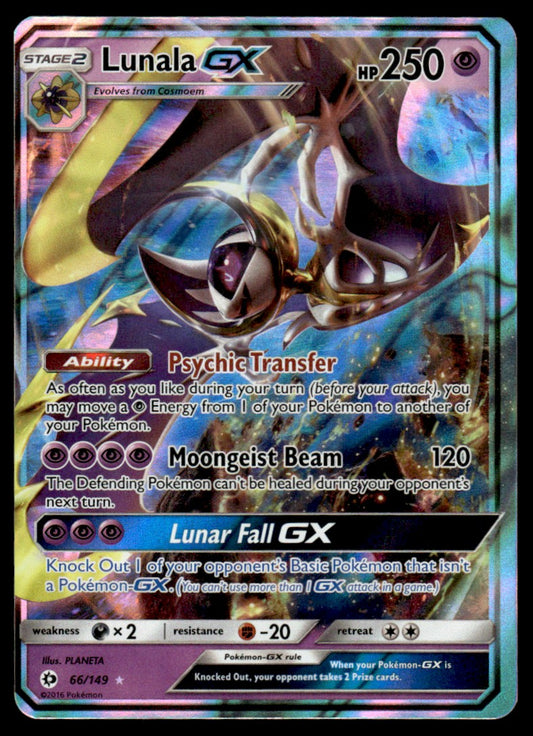 NM Lunala-GX 66 - Sun & Moon Base Set