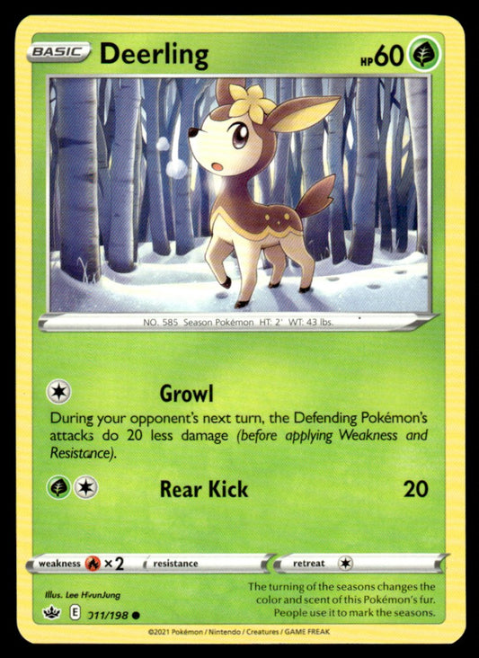 Deerling 011/198 Comun - Chilling Reign - Sword & Shield