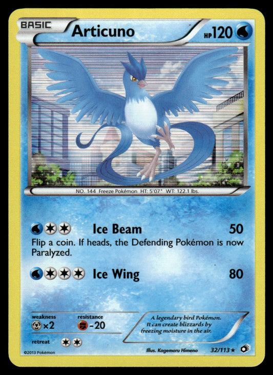 MP - Articuno 32 - Holo - Legendary Treasures