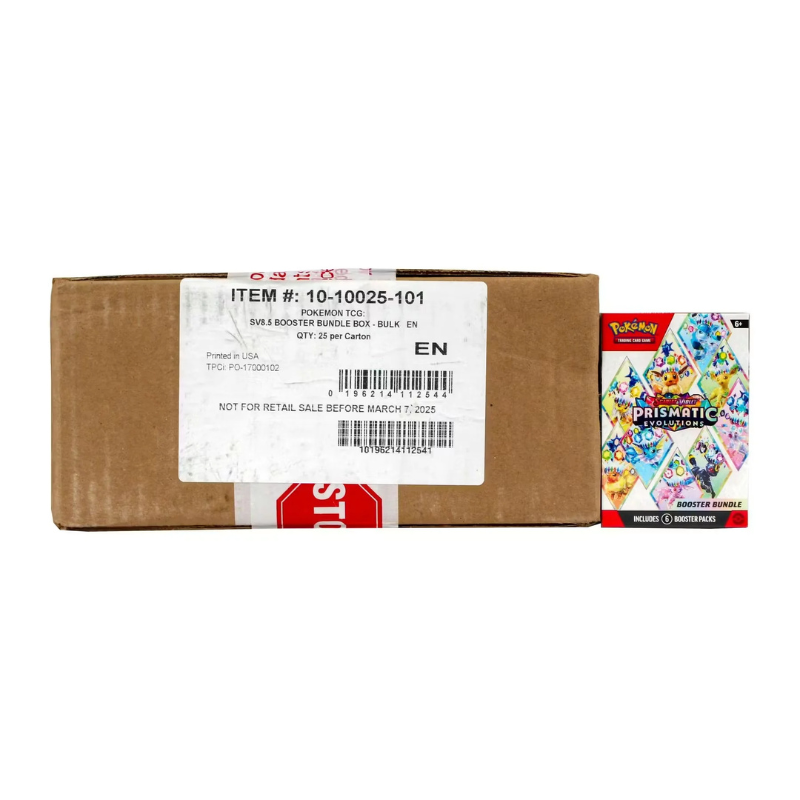Prismatic Evolutions - Booster Bundle Case (25x Bundle) - Ingles