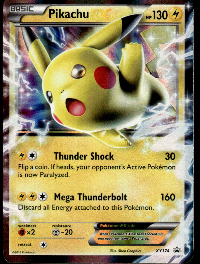 NM Pikachu-EX XY174 - XY Promos