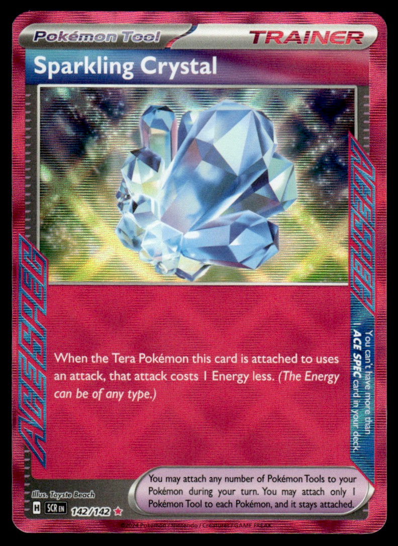 Sparkling Crystal 142/142 - Stellar Crown - Scarlet & Violet