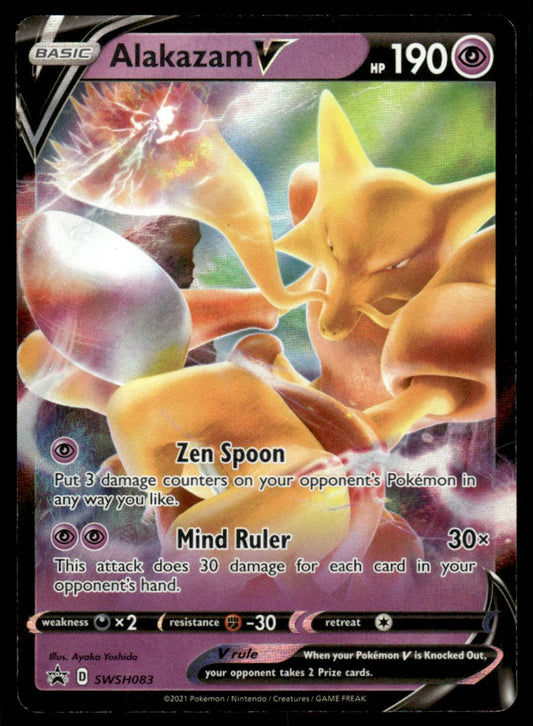 Alakazam V SWSH083/PRSS - Sword & Shield Promos - Sword & Shield