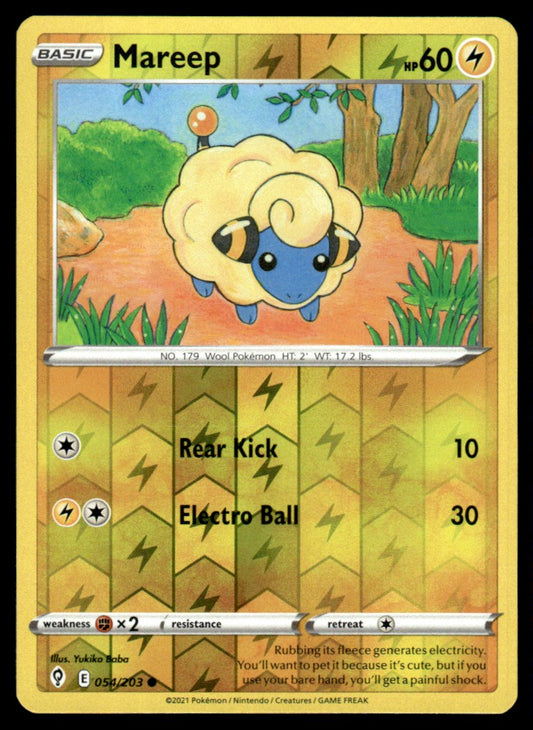 Mareep 054/203 Reverse - Evolving Skies - Sword & Shield