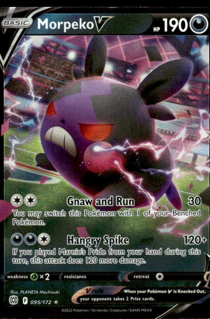 Morpeko V 095/172 - Brilliant Stars - Sword & Shield