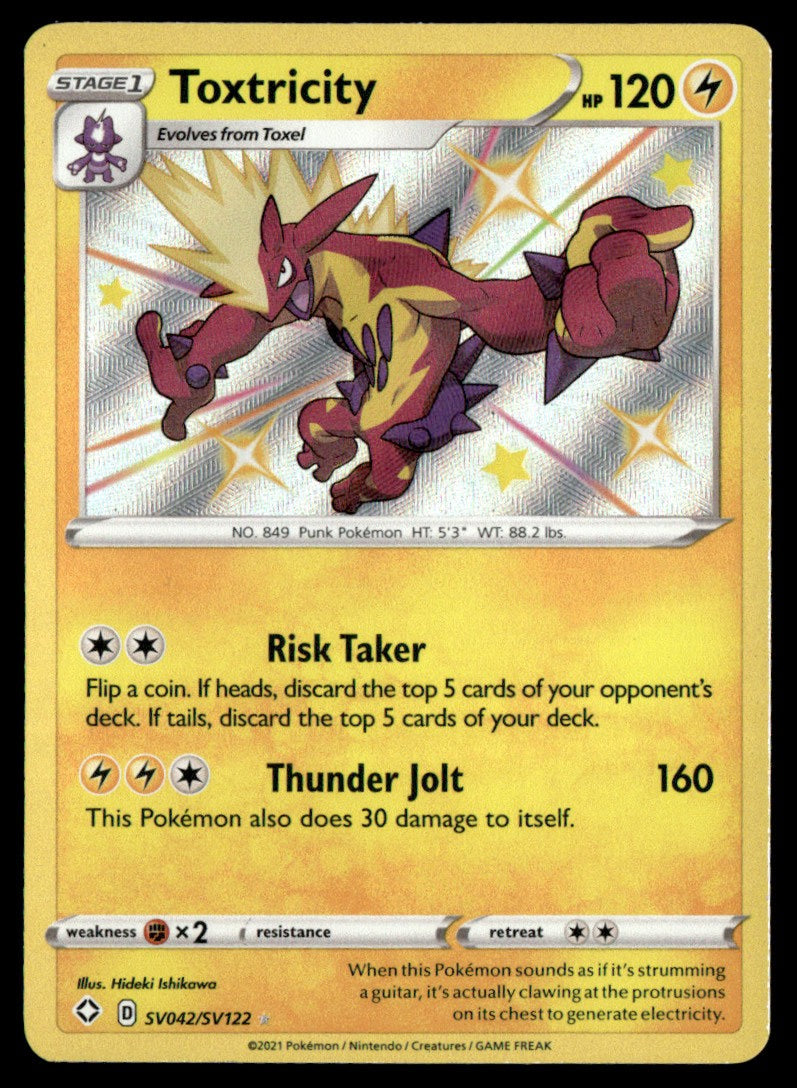 Toxtricity SV042/SV122 - Shining Fates - Sword & Shield