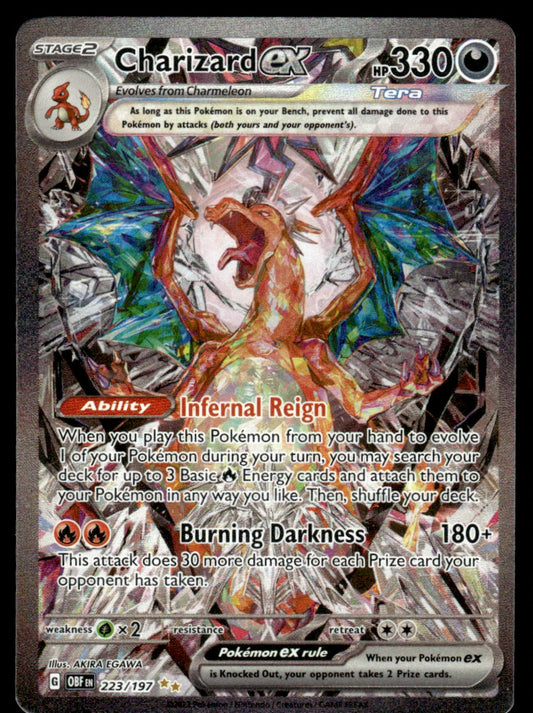 Charizard ex 223/197 - Obsidian Flames - Scarlet & Violet