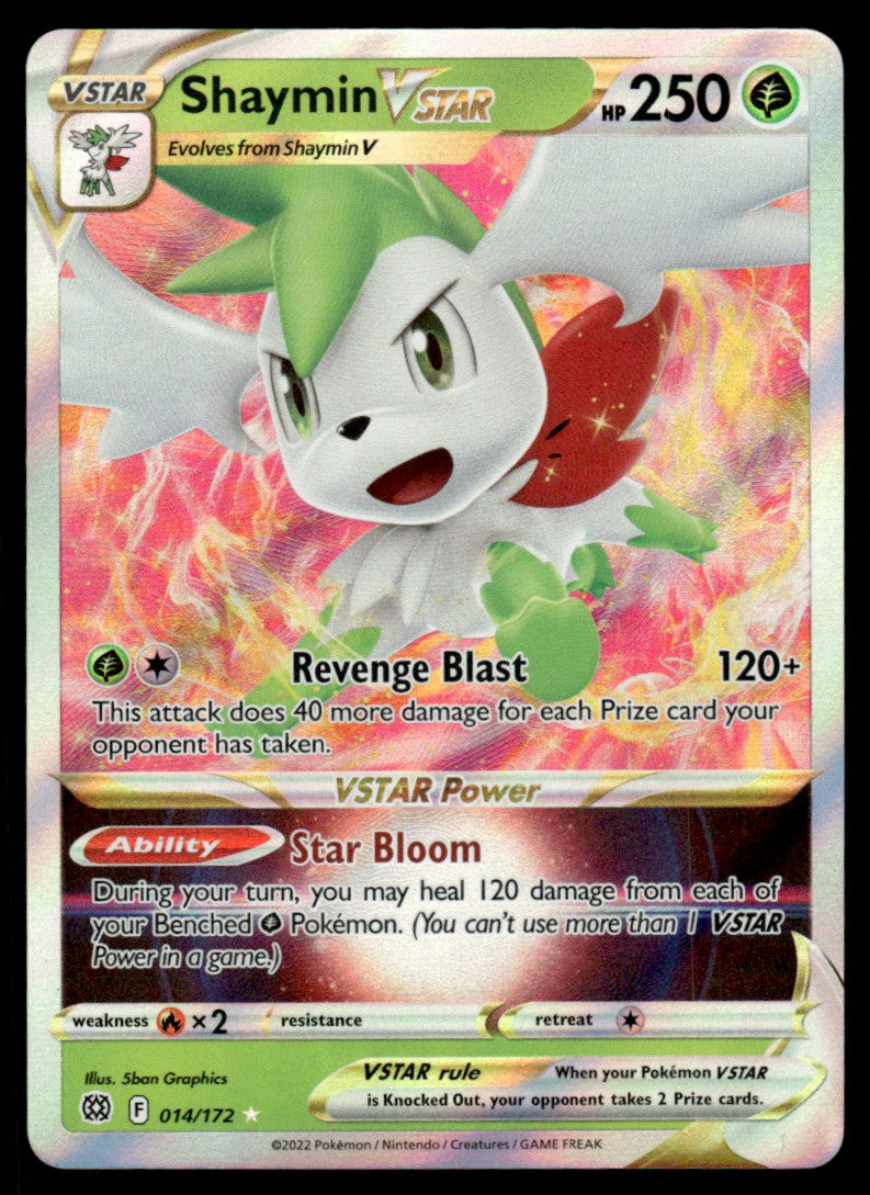 Shaymin 014/189 - Brilliant Stars - Sword & Shield