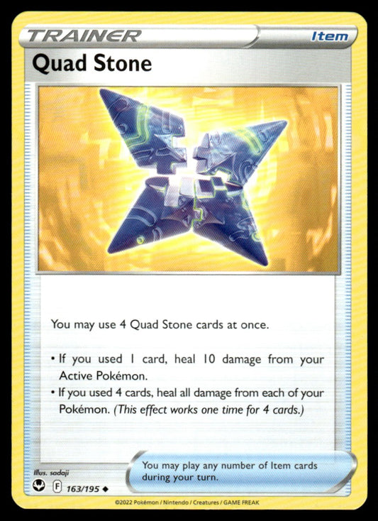 Quad Stone 163/195 Uncomon - Silver Tempest - Sword & Shield