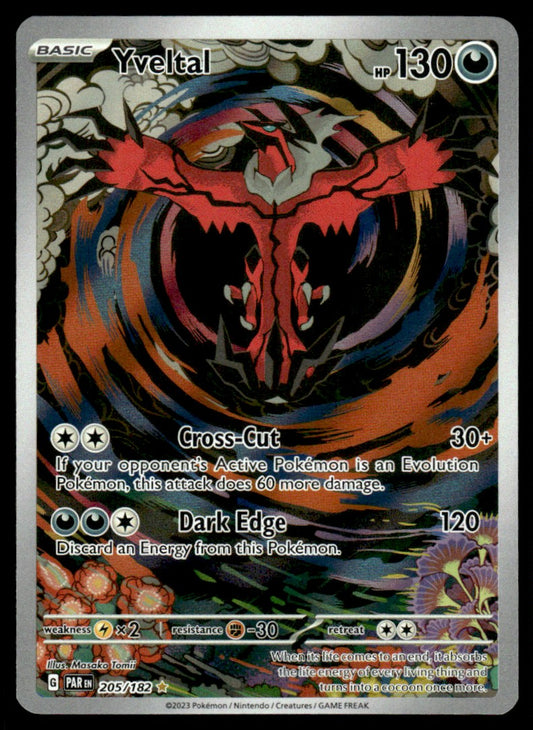 Yveltal 205/182 - Paradox Rift - Scarlet & Violet