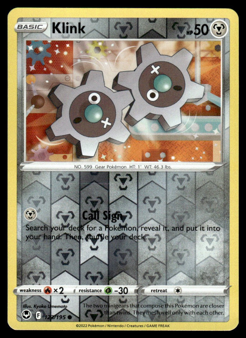 Klink 123/195 Reverse - Silver Tempest - Sword & Shield