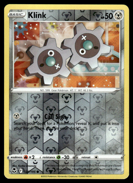 Klink 123/195 Reverse - Silver Tempest - Sword & Shield