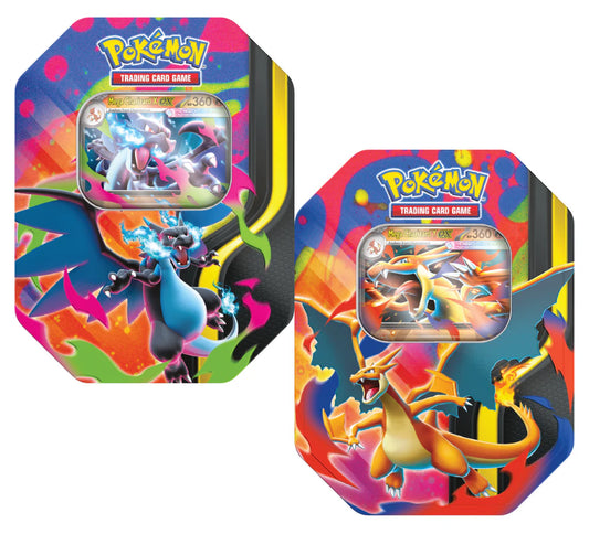 Mega Charizard Tin - Ingles (PAR)