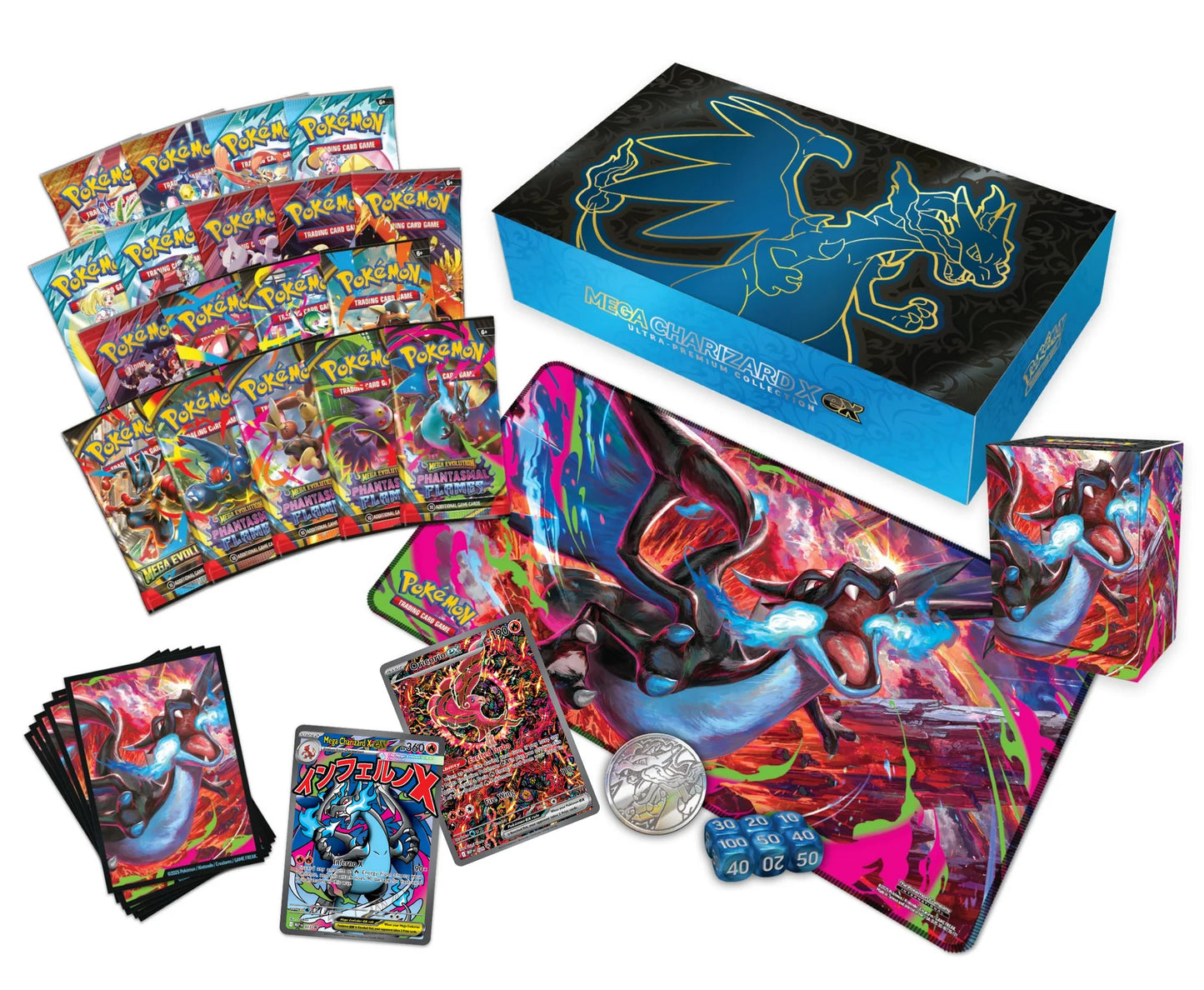 Mega Charizard X  - Ultra Premium Collection - Ingles